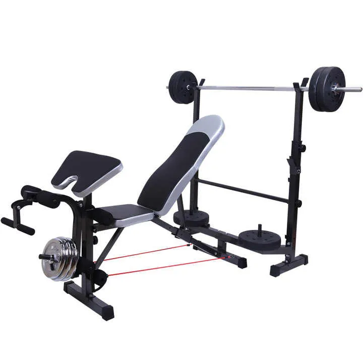 مقعد لياقة بدنية فولاذية شديدة . Heavy Duty Steel Fitness Bench