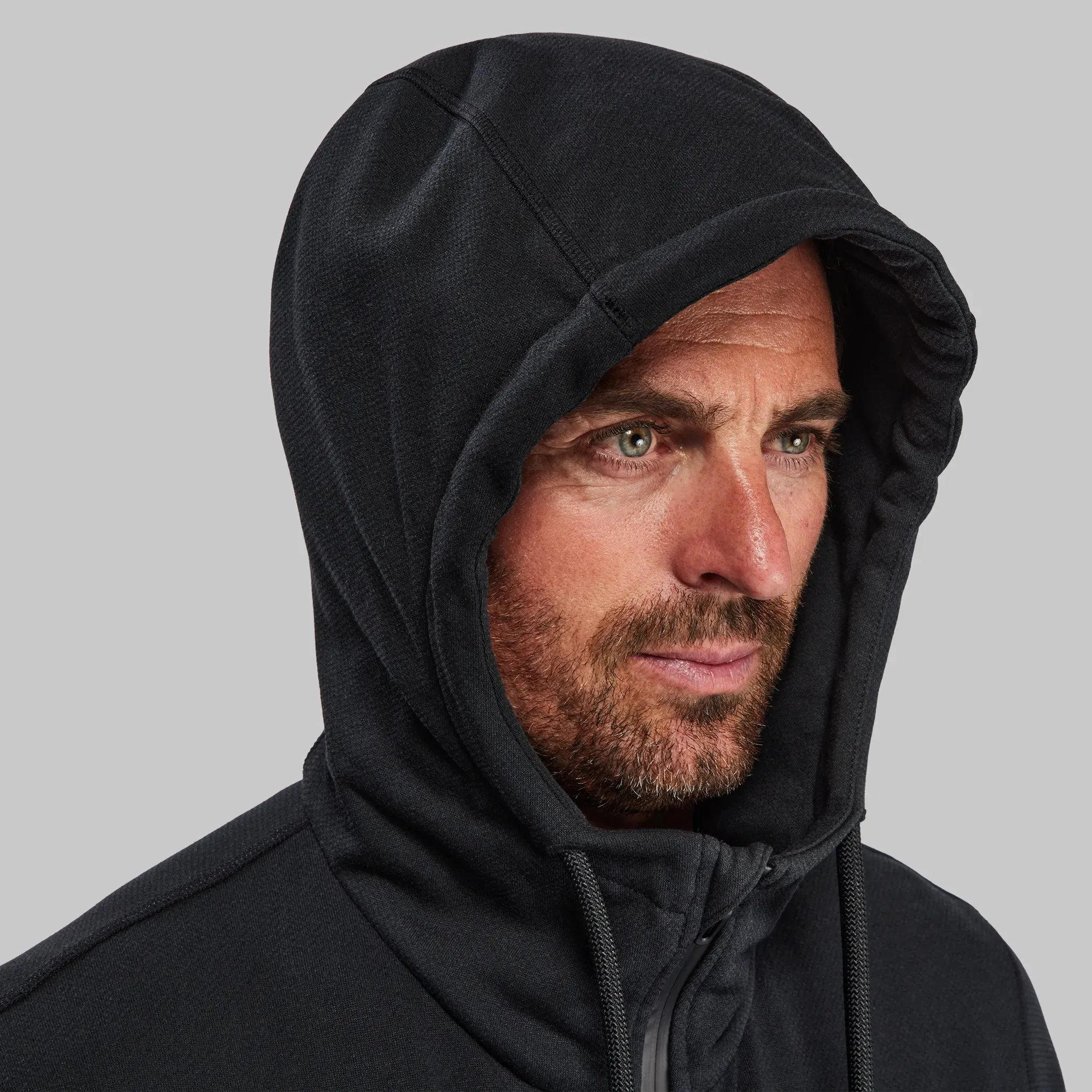 100 Year Zip Through Hoodie. Black edition