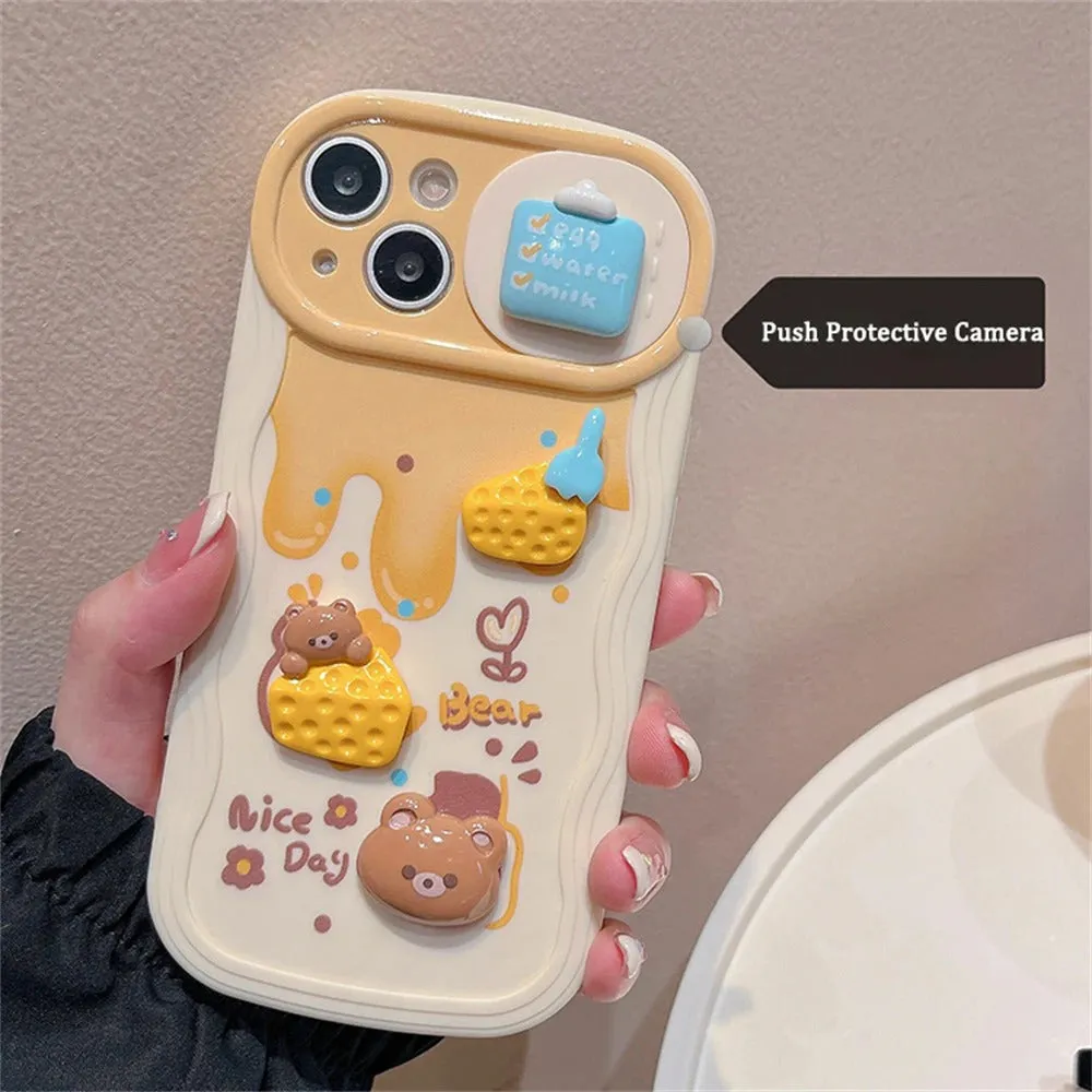 13773 2t-014 Funda de teléfono de protección de cámara 1 Pza