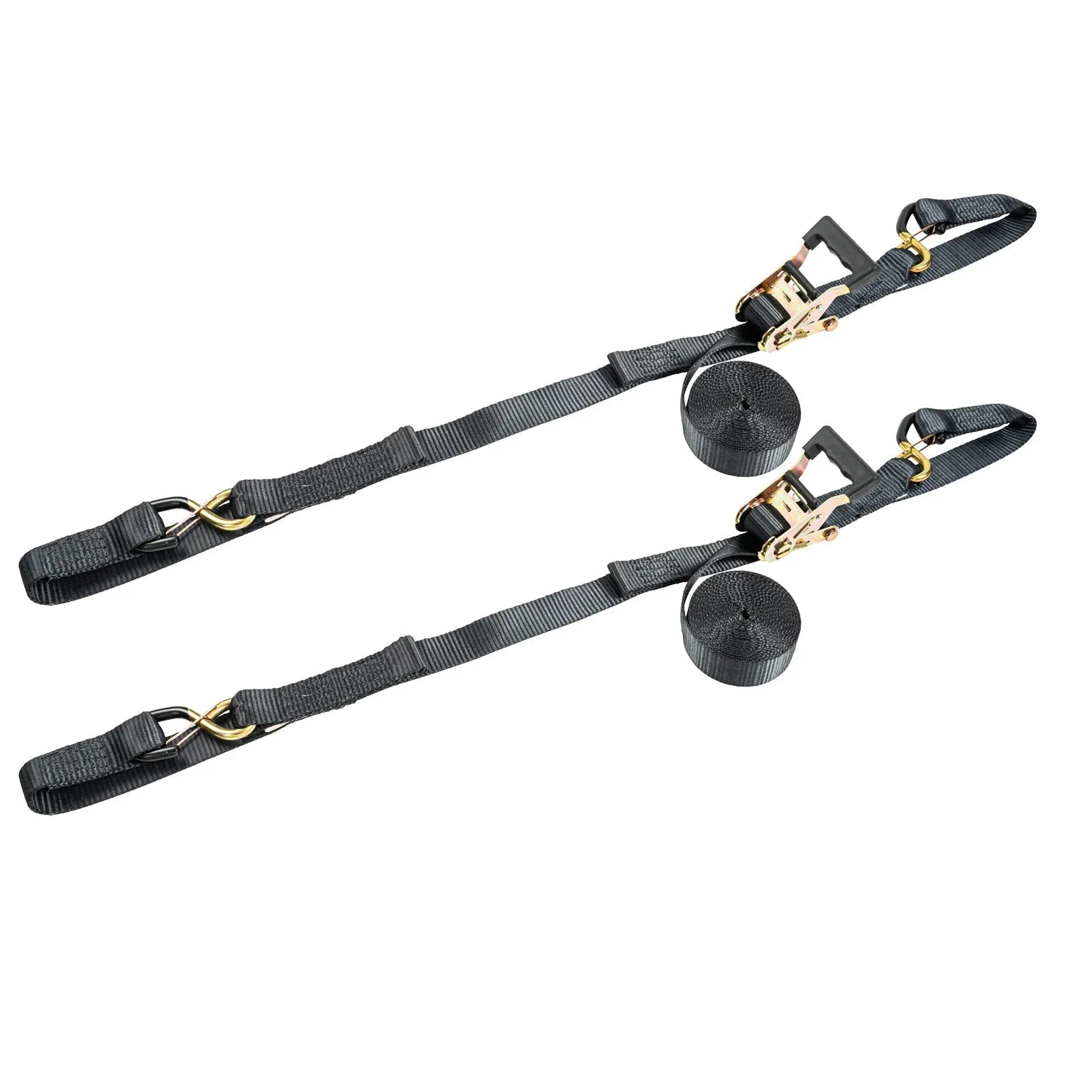 15ft x 1.5in ANCHOR STRAPS Ratchet Strap: 1000lb WLL, 3,000lb Break Strength