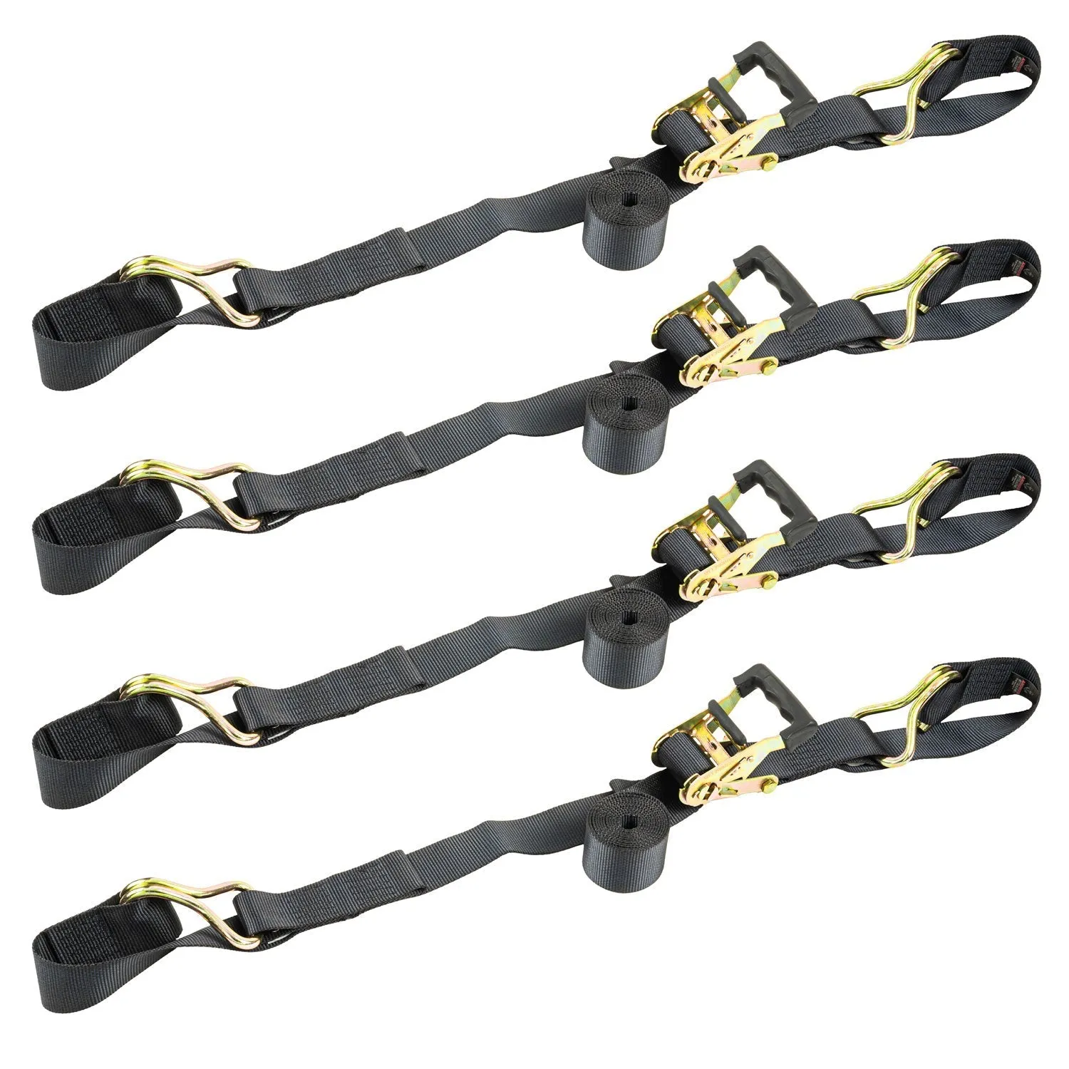 18ft x 2in ANCHOR STRAPS Ratchet Strap: 2000lb WLL, 6,000lb Break Strength