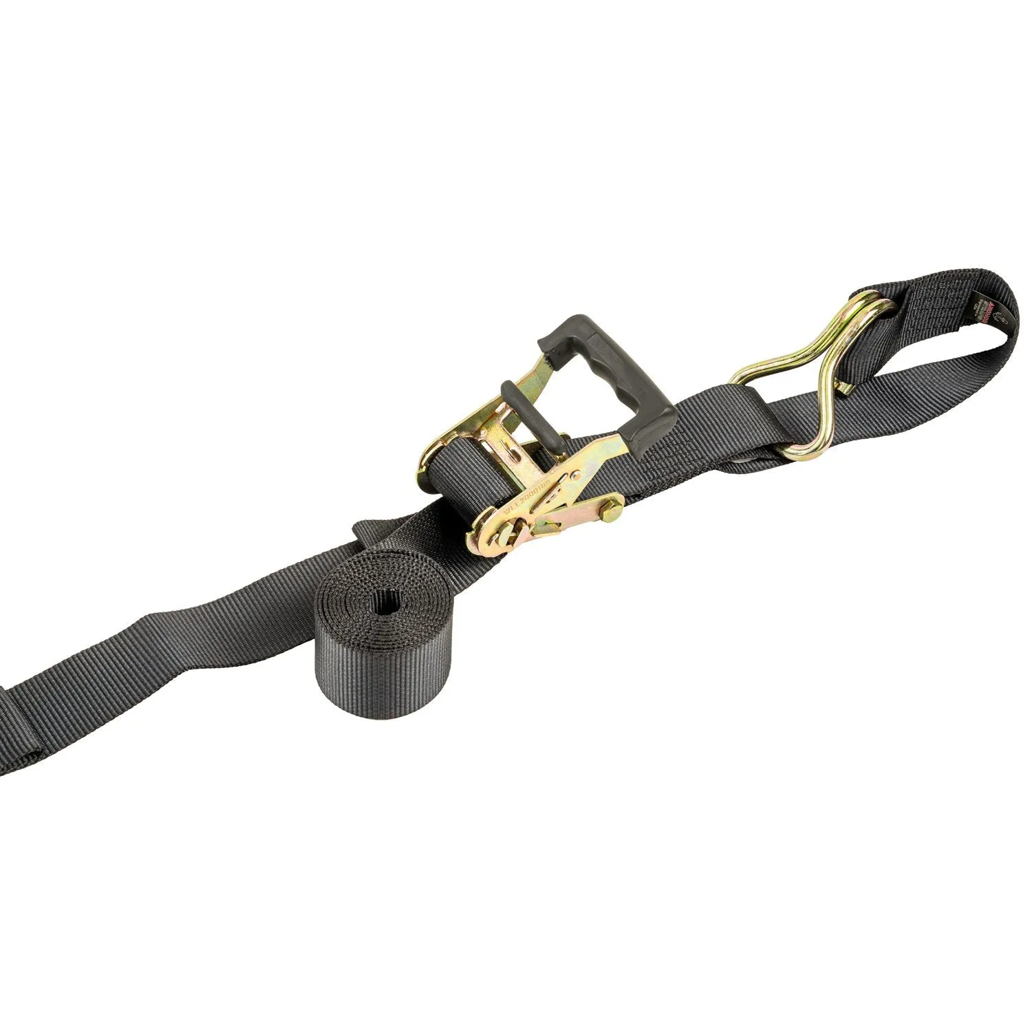 18ft x 2in ANCHOR STRAPS Ratchet Strap: 2000lb WLL, 6,000lb Break Strength