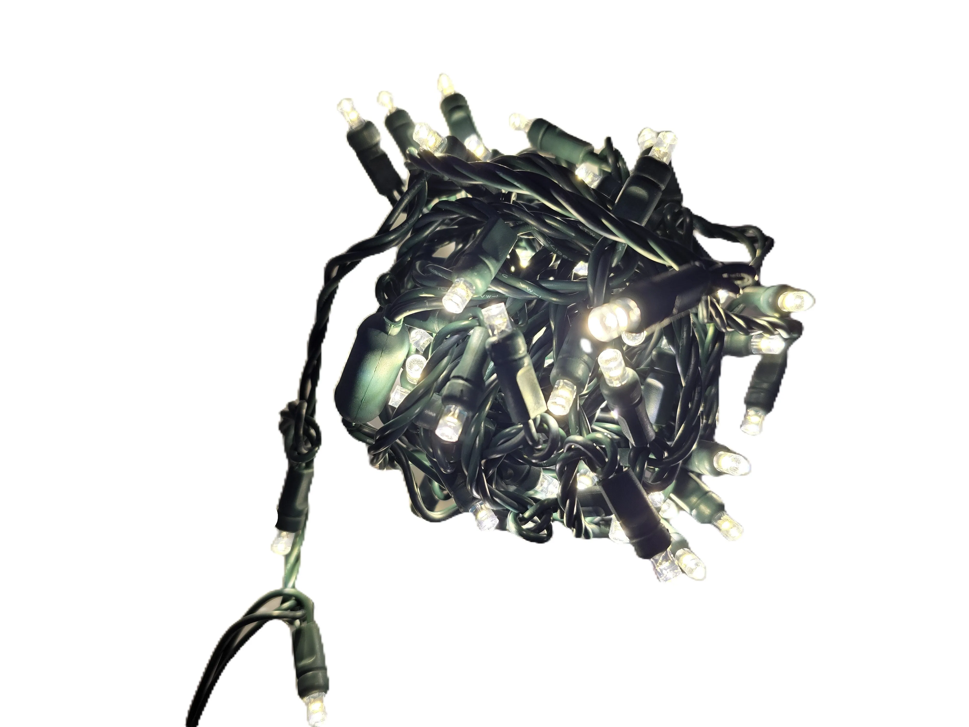 70L 4" Spacing Concave LED Mini Christmas Lights(Ball)
