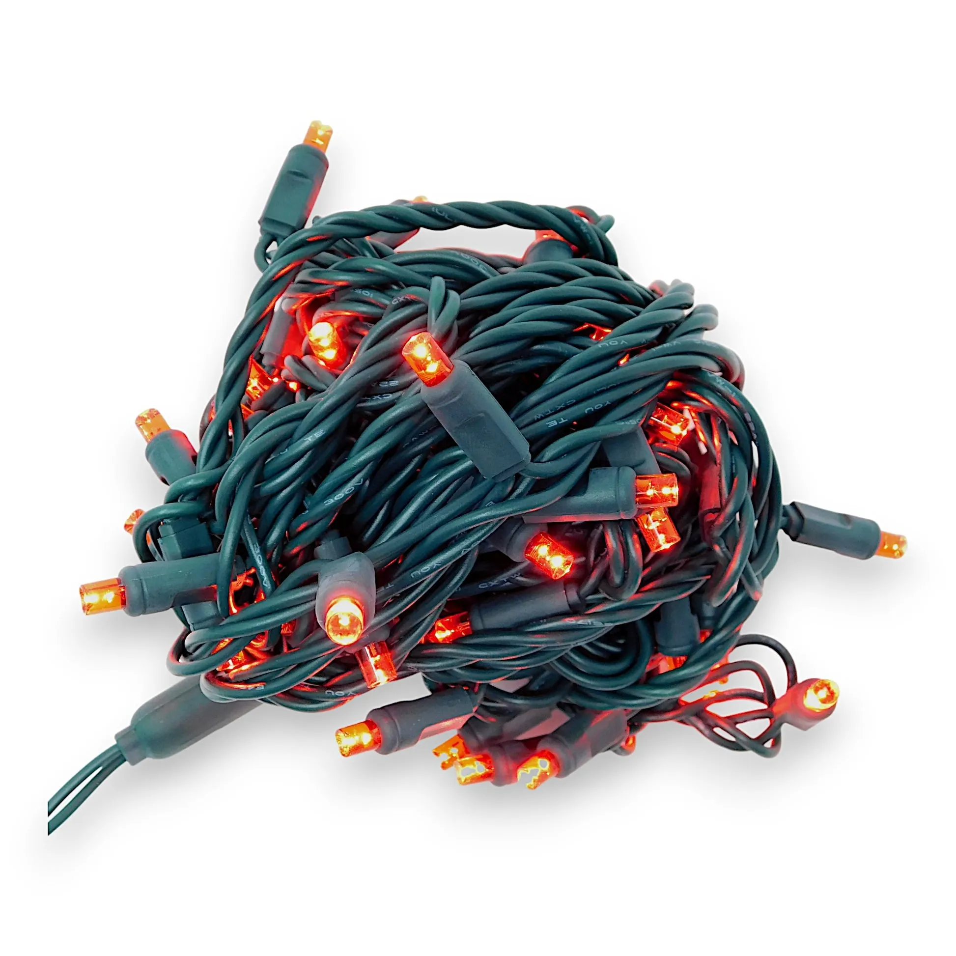 70L 4" Spacing Concave LED Mini Christmas Lights(Ball)