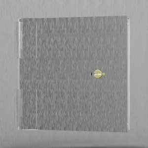 Acudor SD-6000-12x12 - 12" x 12" High Security Prime Coated Access Door with Detention Lock & Key