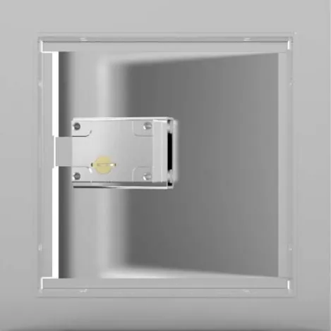 Acudor SD-6000-12x12 - 12" x 12" High Security Prime Coated Access Door with Detention Lock & Key