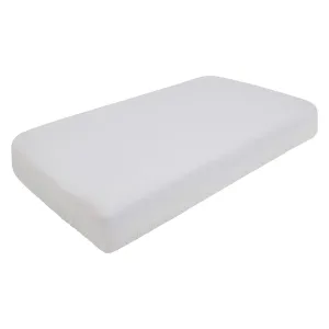 Aden & Anais Essentials White Cotton Muslin Crib Sheet