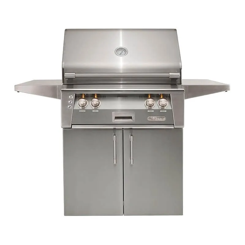 Alfresco ALXE 30-Inch Freestanding Gas Grill with Rotisserie