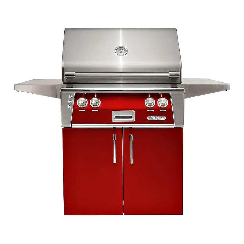 Alfresco ALXE 30-Inch Freestanding Gas Grill with Rotisserie