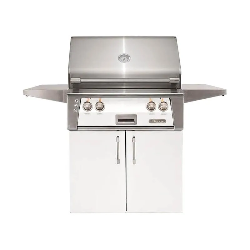 Alfresco ALXE 30-Inch Freestanding Gas Grill with Rotisserie