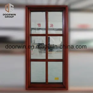 Aluminum Wood Picture Window with Colonial Bars - China Japanese Window Grills, New House Window Grill Design