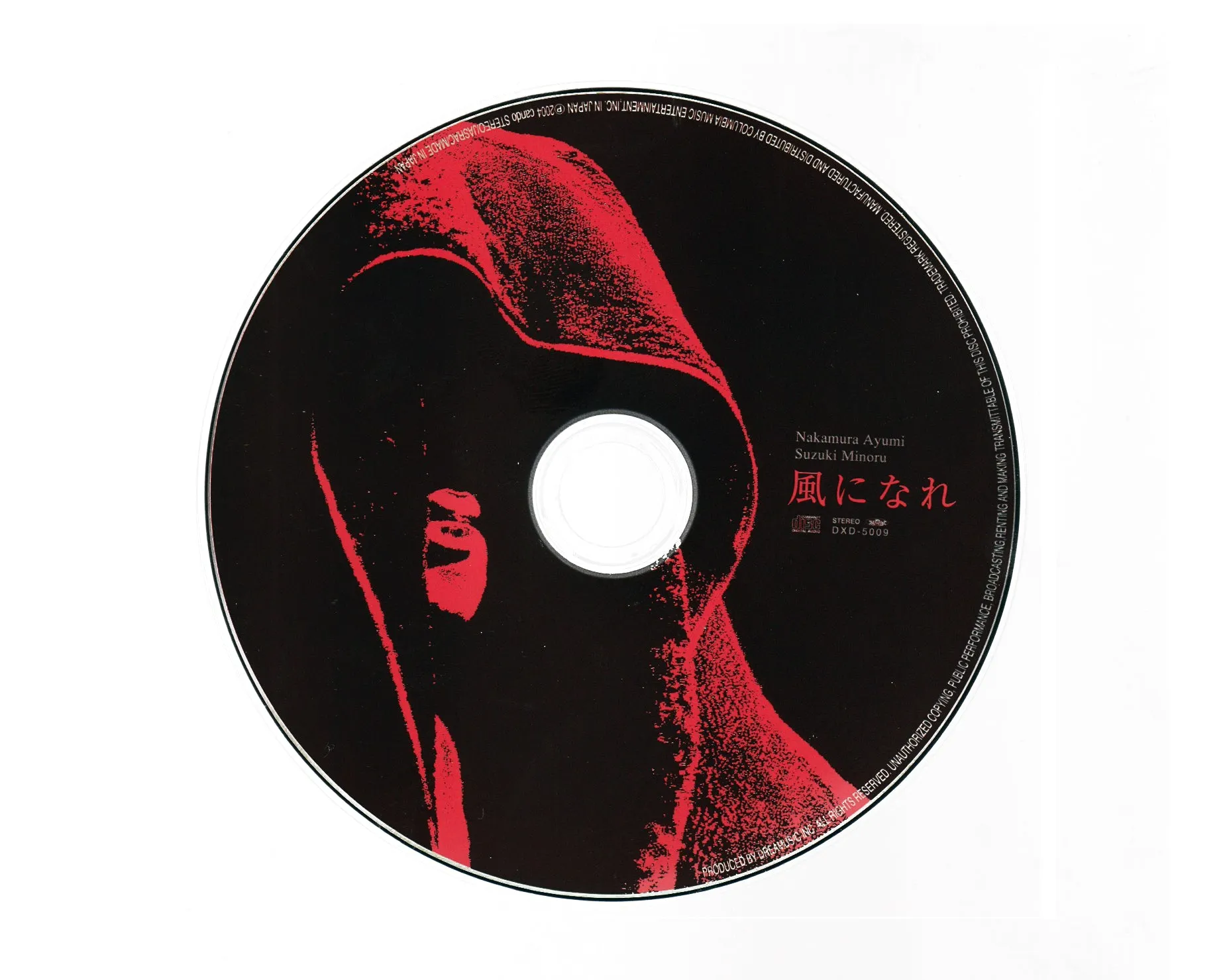AYUMI NAKAMURA 'KAZE NI NARE' MINORU SUZUKI THEME MUSIC CD
