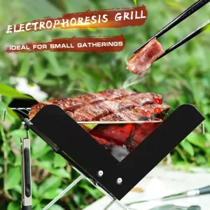 BBQ Grill Folding Stainless Steel Portable Small Barbecue Grill