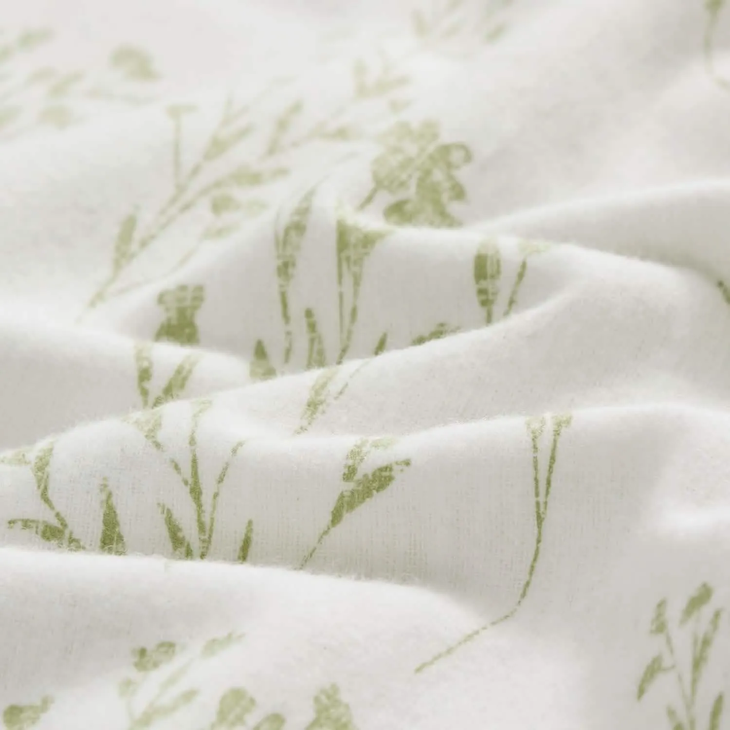 Bedsure 100% Cotton Flannel Sheets Aqua Gray