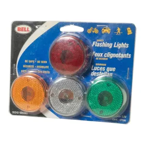 Bell Flashing Round Light with Clip