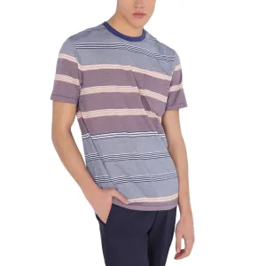 Bendorff striped cotton t-shirt blue/purple