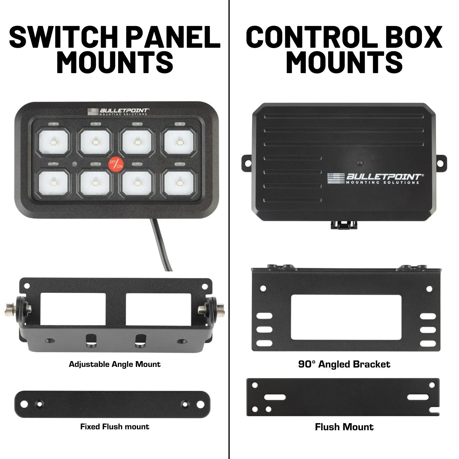 Bulletpoint 8 Gang Electronic Switch Panel - 8 Circuit Relay System for Accessories