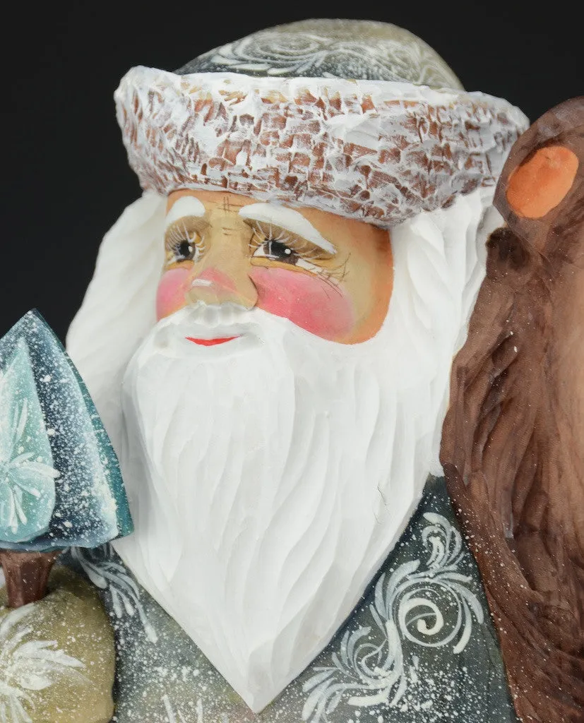 Christmas Bear Hug - Russian Santa Claus