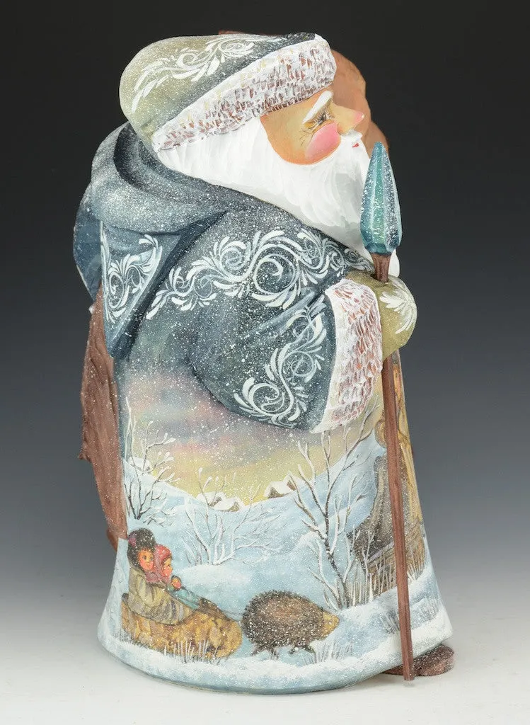 Christmas Bear Hug - Russian Santa Claus