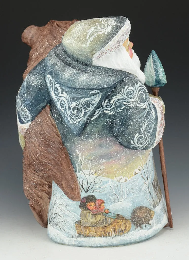 Christmas Bear Hug - Russian Santa Claus