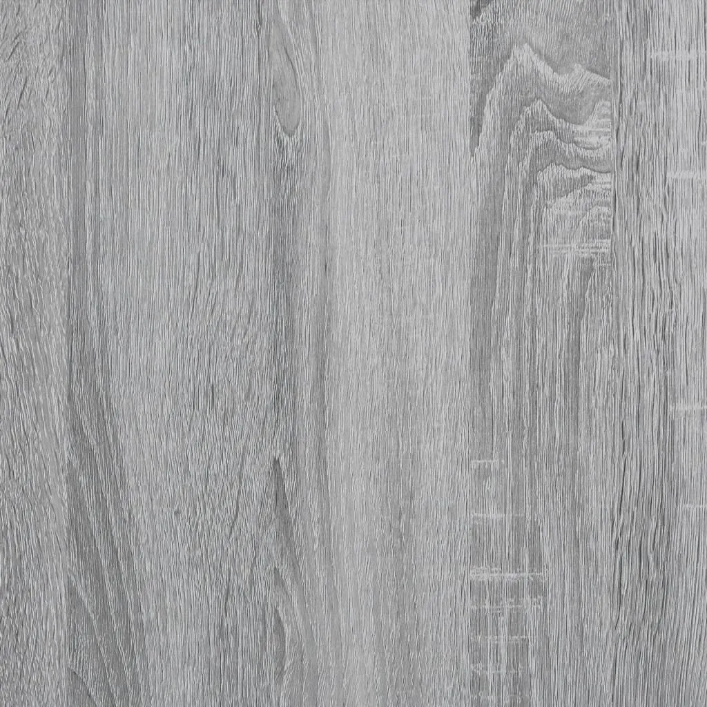 Coffee Table with Infinity LED Grey Sonoma 70x50x41 cm