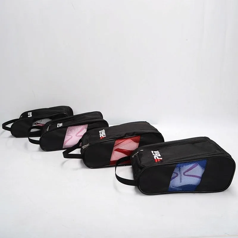 Convenient Breathable Golf Shoe Bag - Durable Nylon