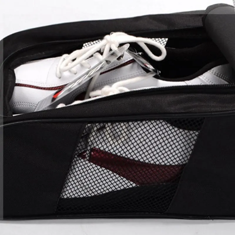 Convenient Breathable Golf Shoe Bag - Durable Nylon