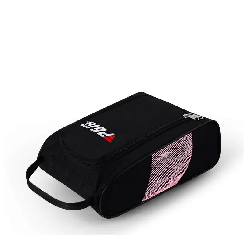 Convenient Breathable Golf Shoe Bag - Durable Nylon