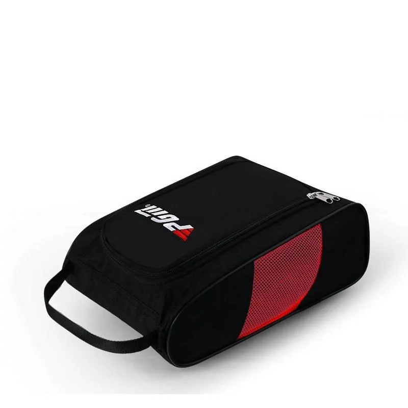 Convenient Breathable Golf Shoe Bag - Durable Nylon
