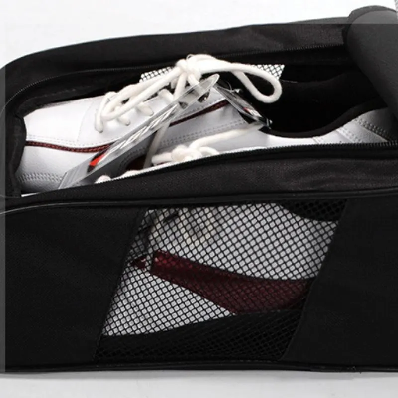 Convenient Breathable Golf Shoe Bag - Durable Nylon