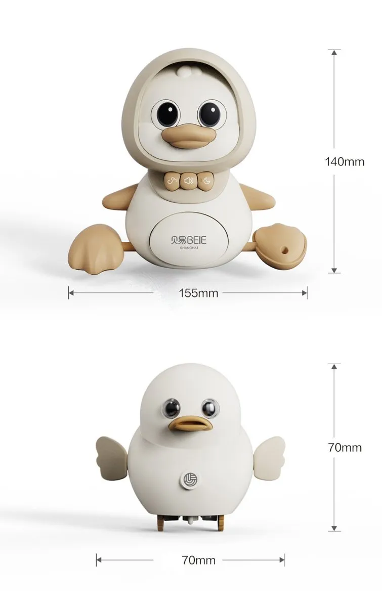 Crawling Mummy Duck Guiding Tummy Time Exercise Baby Toy