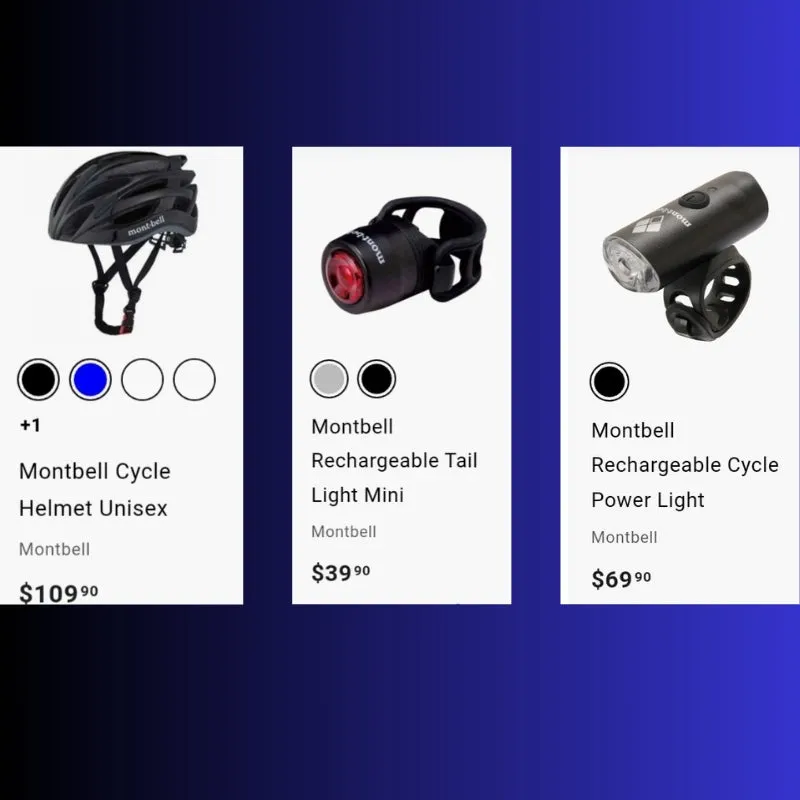 Cycling Safety Bundle-1: Helmet   Lights