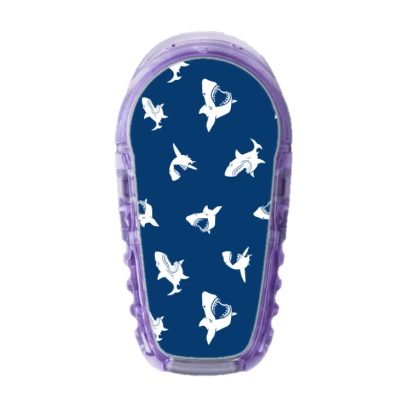 Dexcom G6/One Sensor Sticker (Sharknado)
