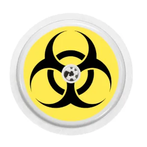 Freestyle Libre 2 Sensor Cover (Biohazard)
