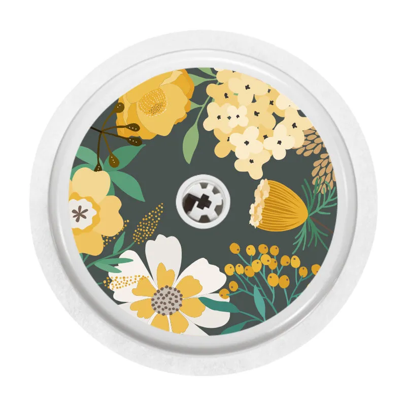 Freestyle Libre 2 Sensor Cover (Flowery Nights)