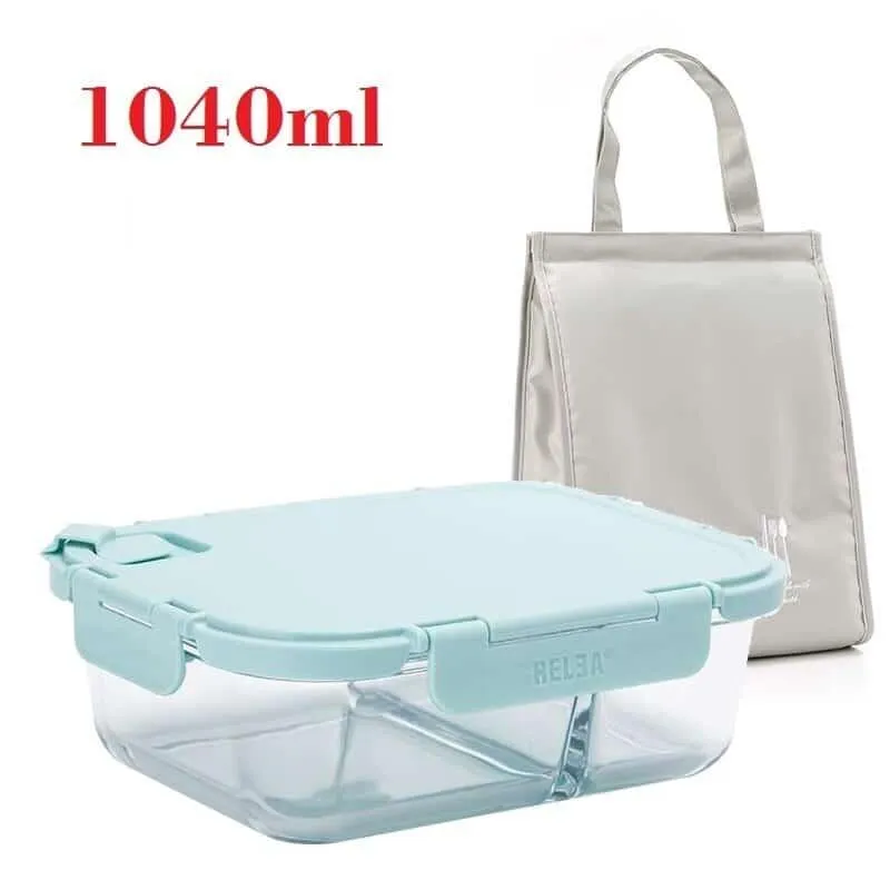 Glass Lunch Box with Durable Locking Lid