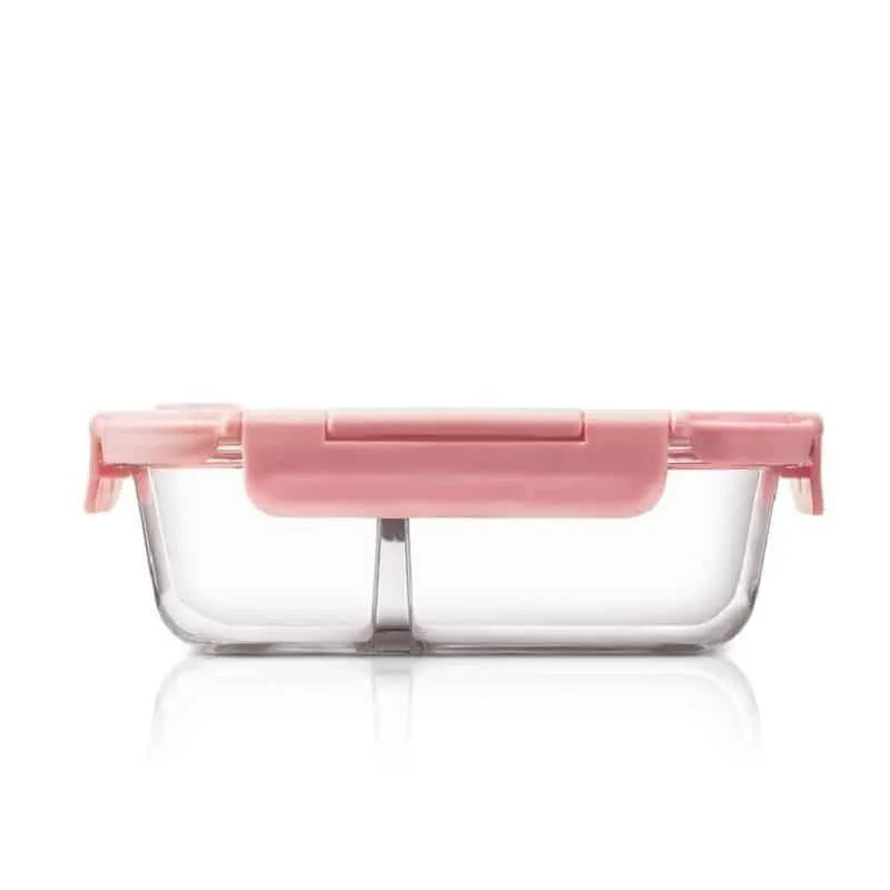 Glass Lunch Box with Durable Locking Lid