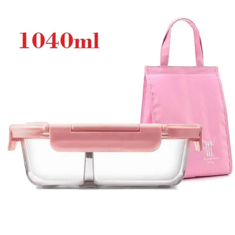 Glass Lunch Box with Durable Locking Lid