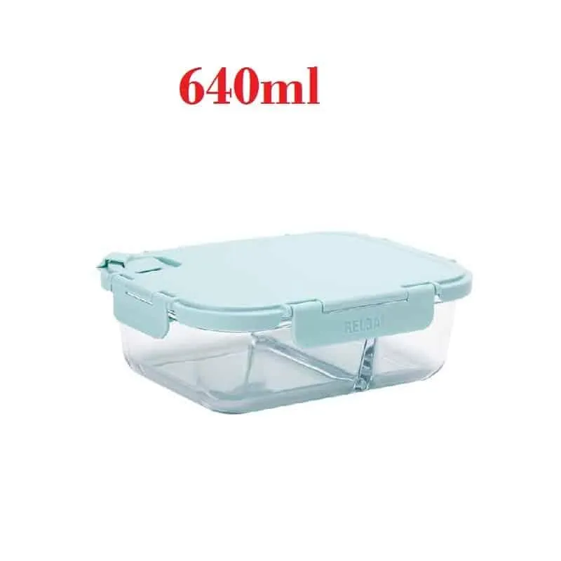 Glass Lunch Box with Durable Locking Lid