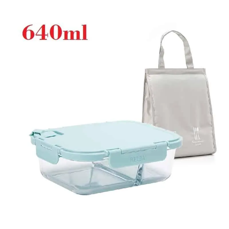 Glass Lunch Box with Durable Locking Lid