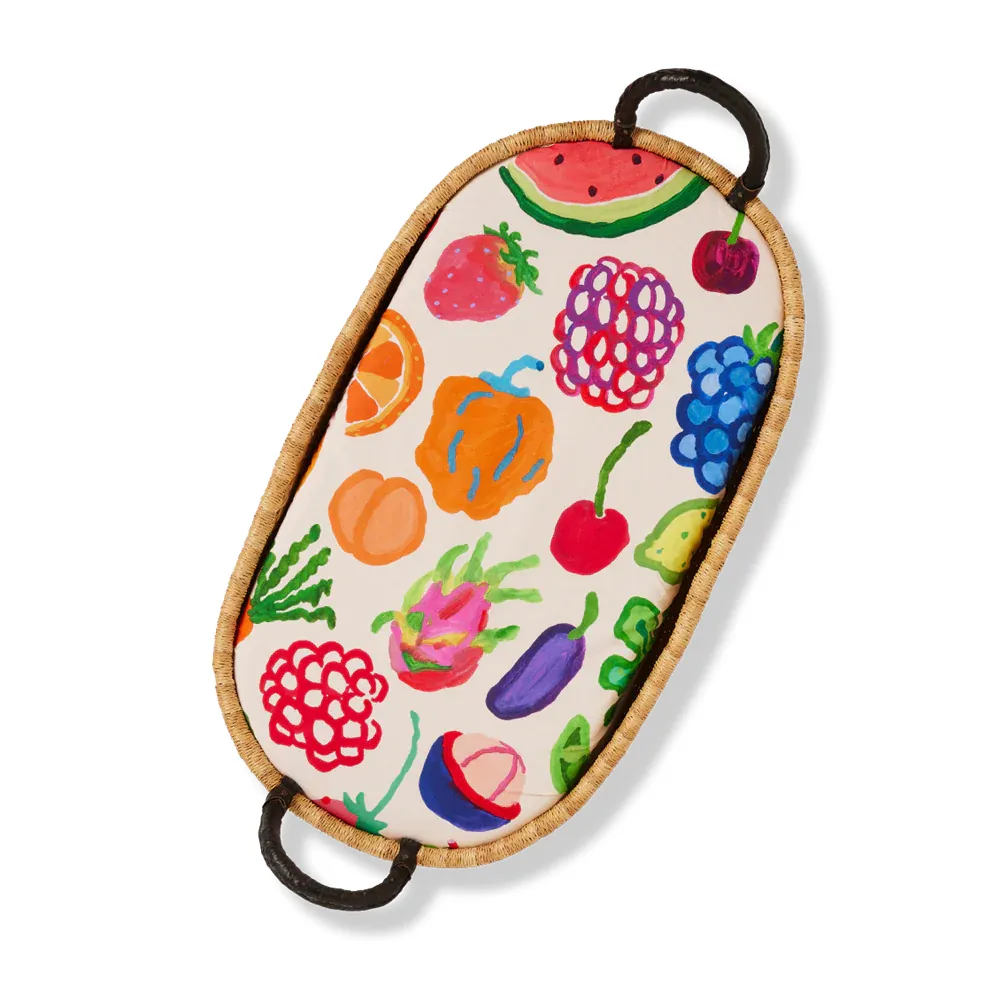 Halcyon Nights Fitted Bassinet Sheet - Eat The Rainbow