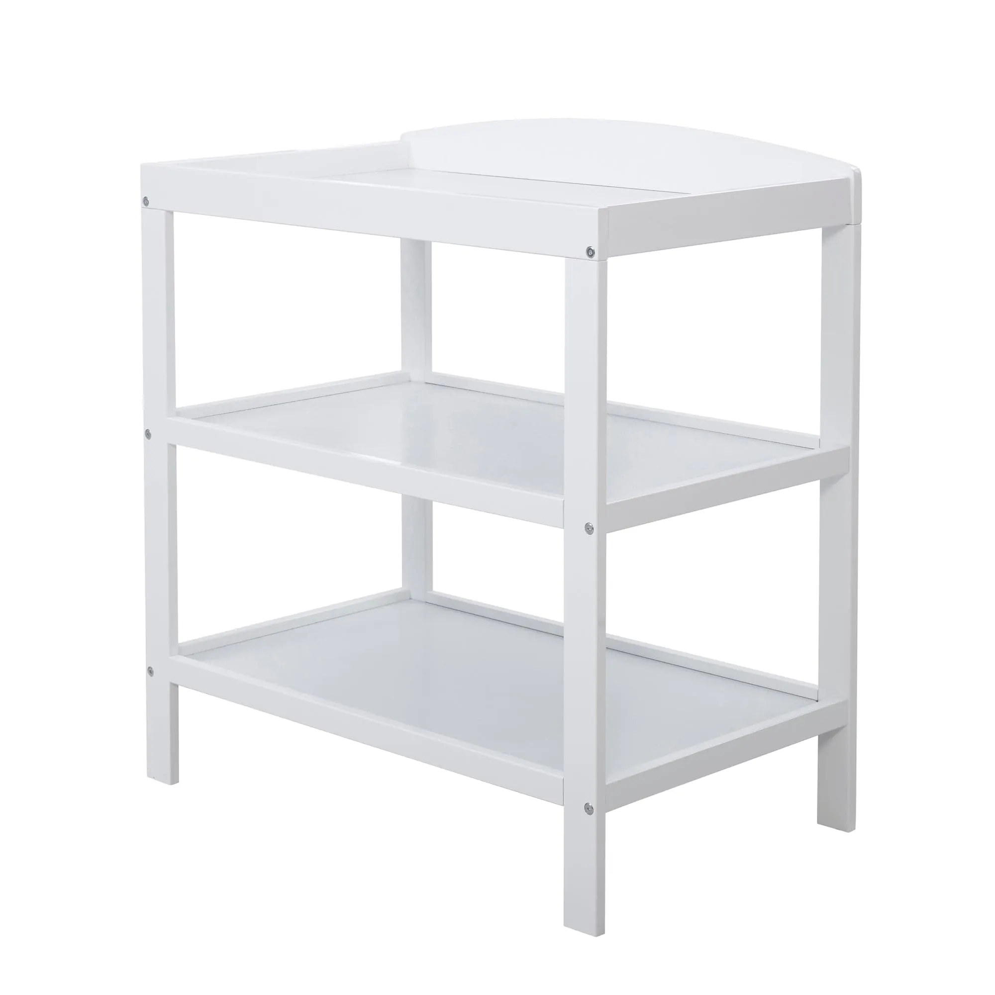 Ickle Bubba Coleby Classic 2 Piece Furniture Set with Under Drawer White