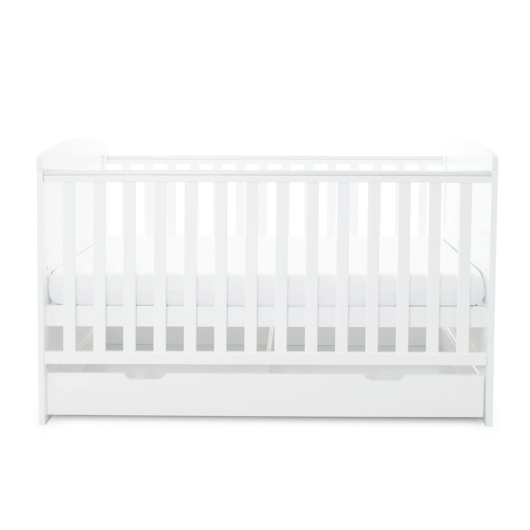 Ickle Bubba Coleby Classic 2 Piece Furniture Set with Under Drawer White