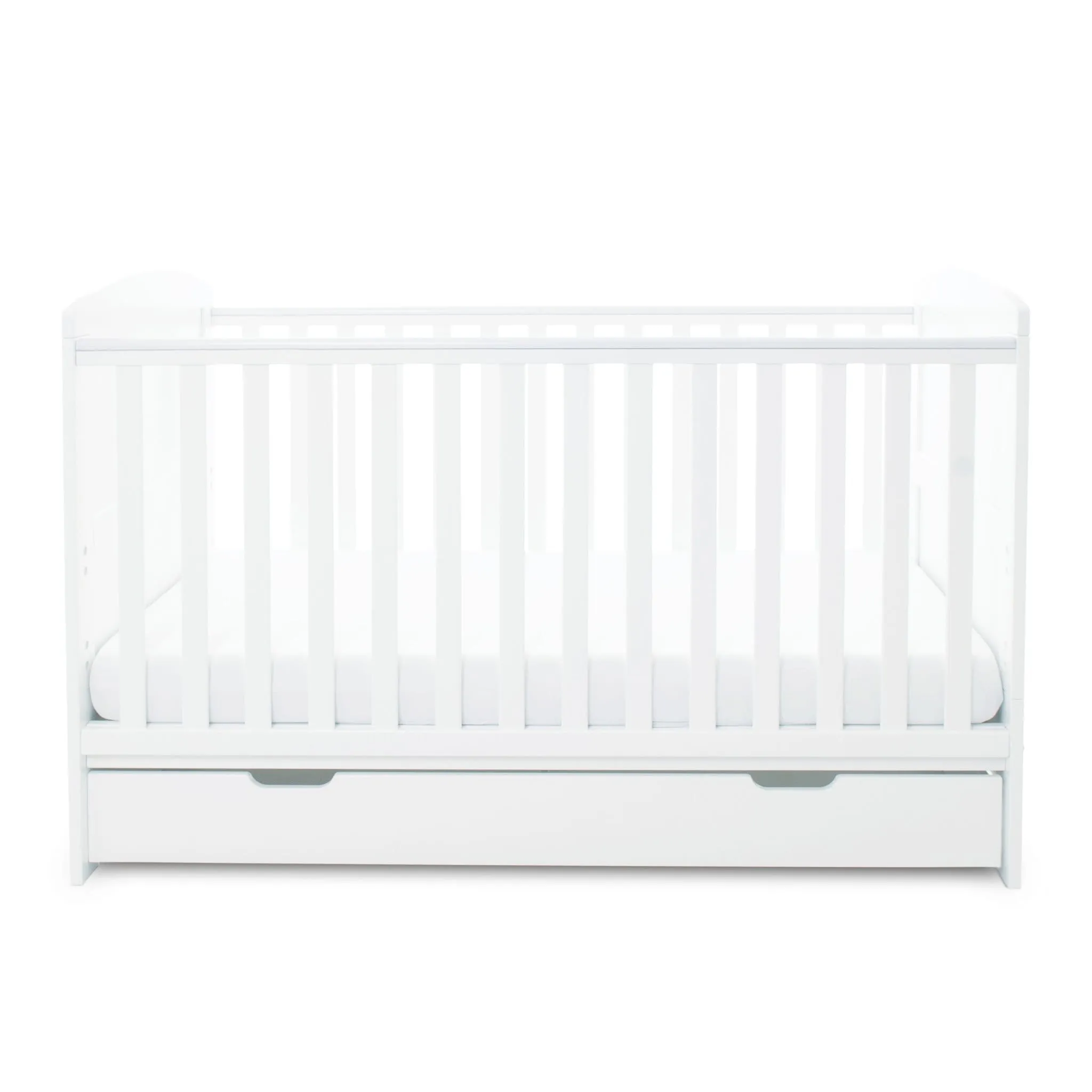 Ickle Bubba Coleby Classic 2 Piece Furniture Set with Under Drawer White