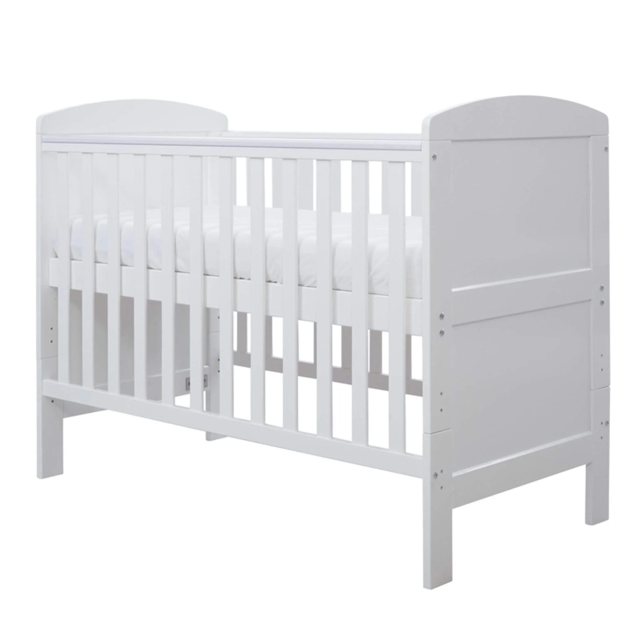Ickle Bubba Coleby Mini Cot Bed White