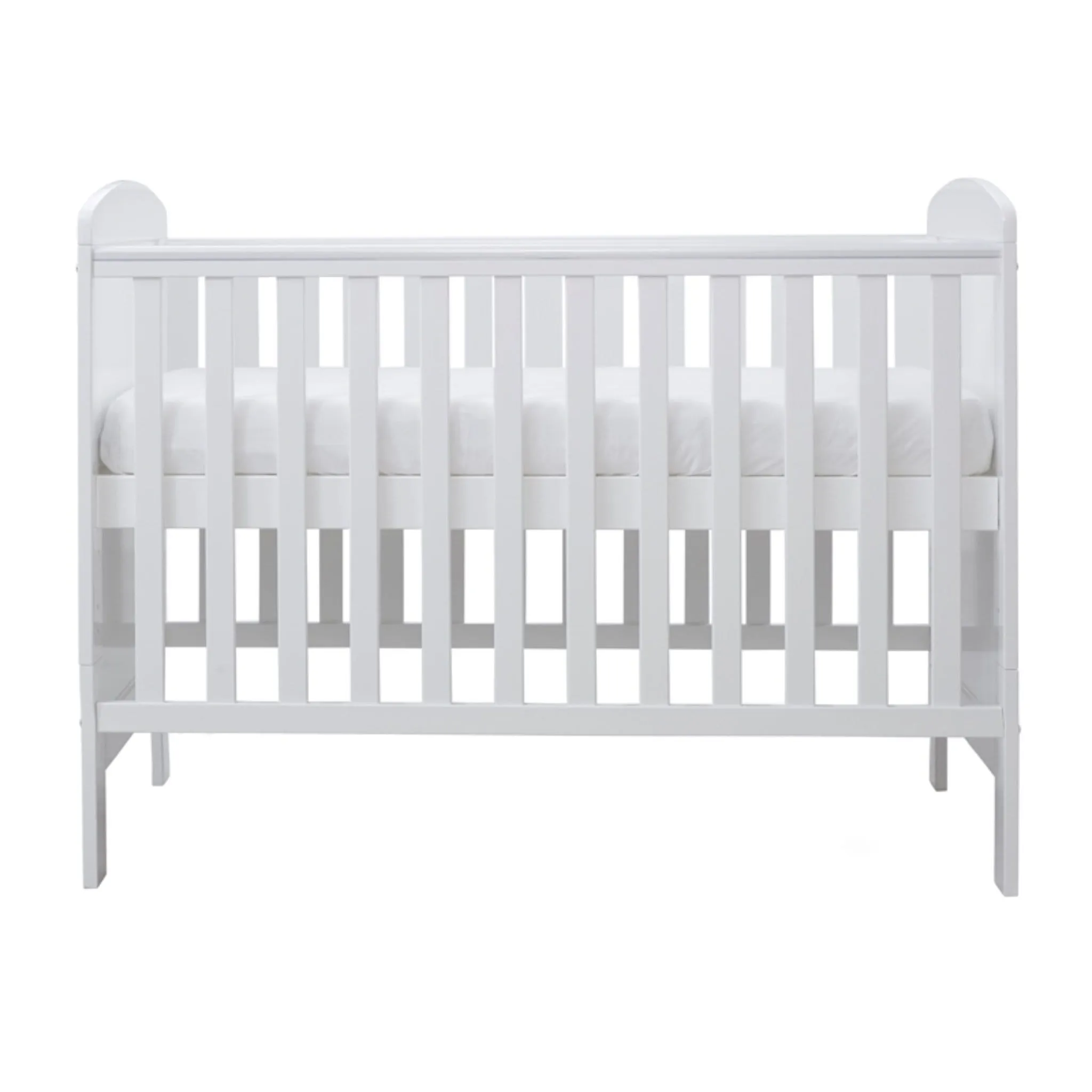 Ickle Bubba Coleby Mini Cot Bed White