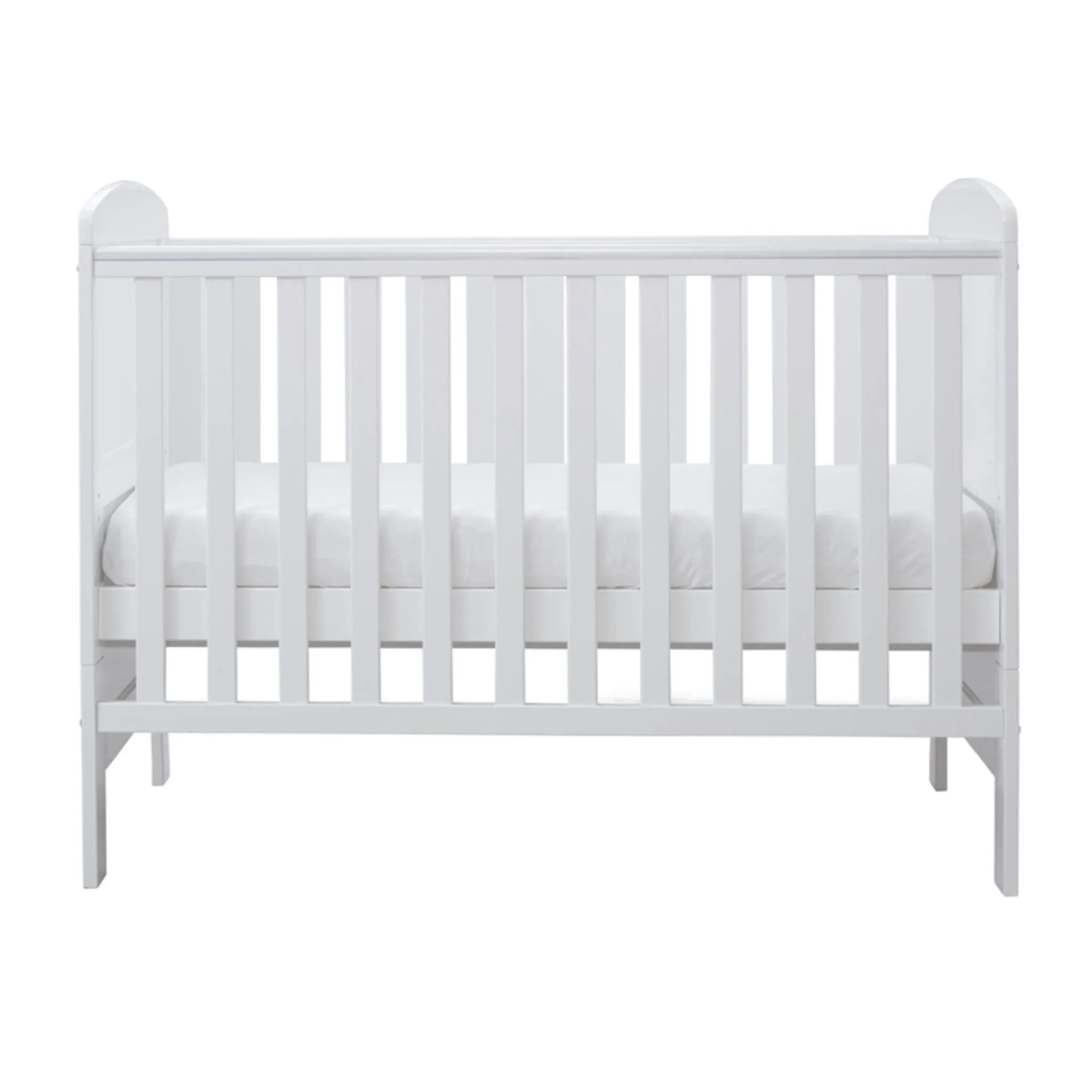 Ickle Bubba Coleby Mini Cot Bed White