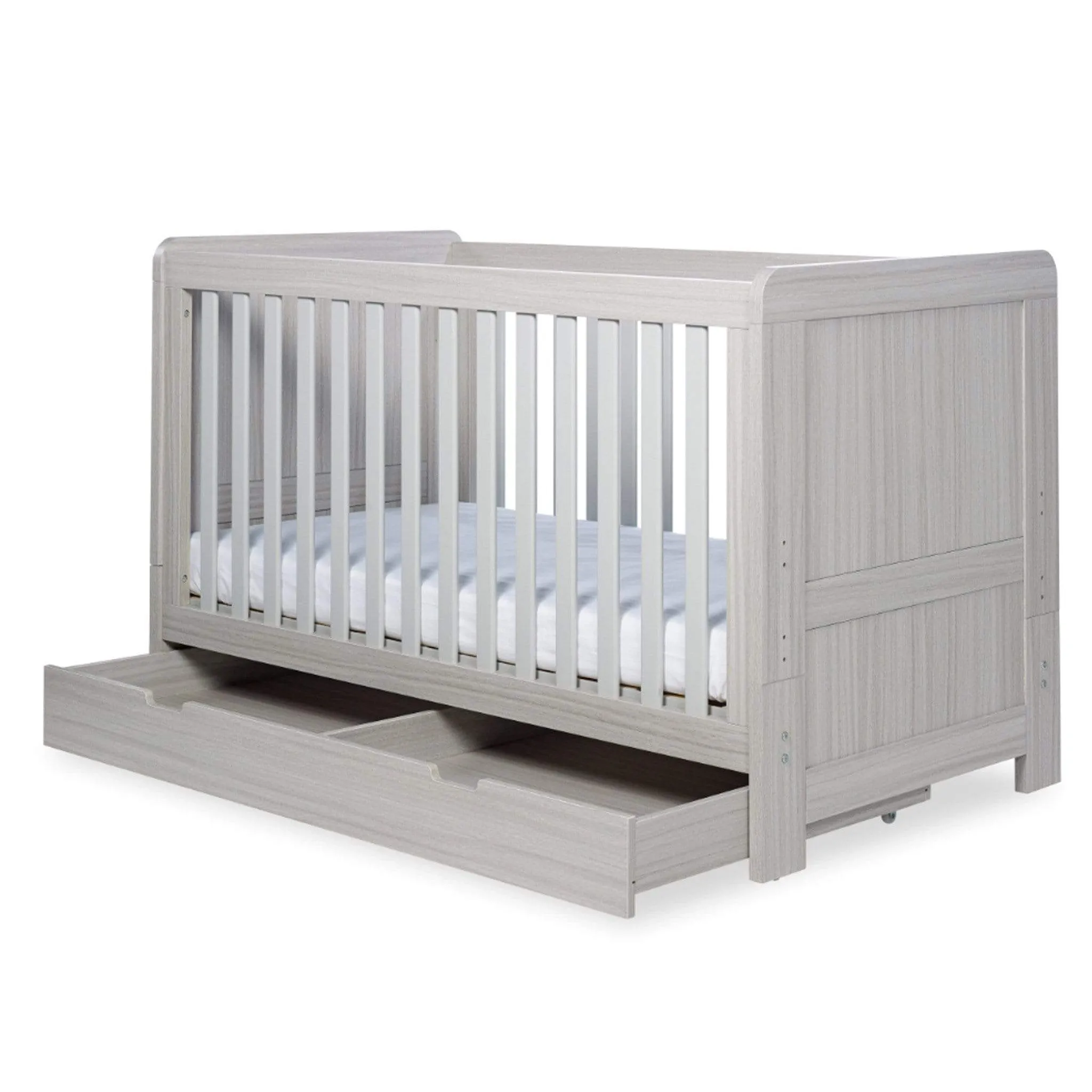 Ickle Bubba Pembrey 2 Piece Furniture Set and Under Drawer Ash Grey