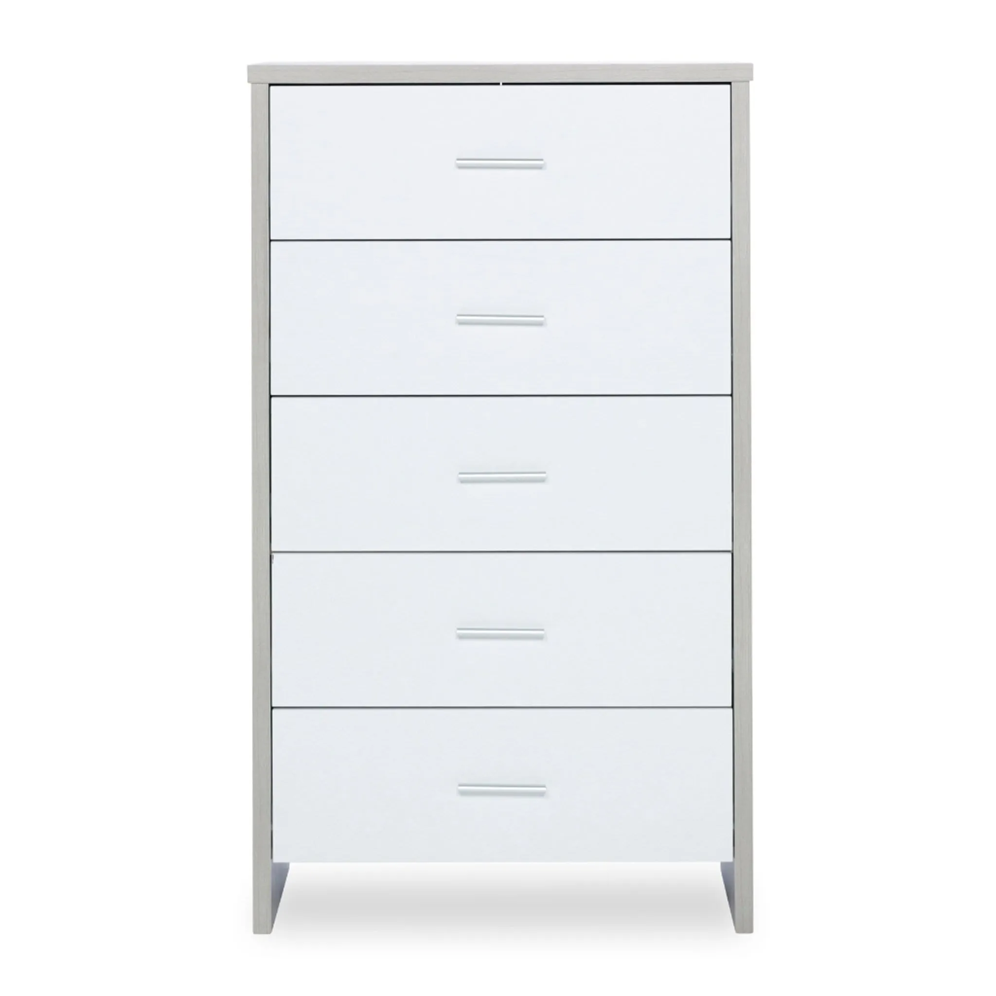 Ickle Bubba Pembrey 4 Piece Furniture Set and Under Drawer Ash Grey & White