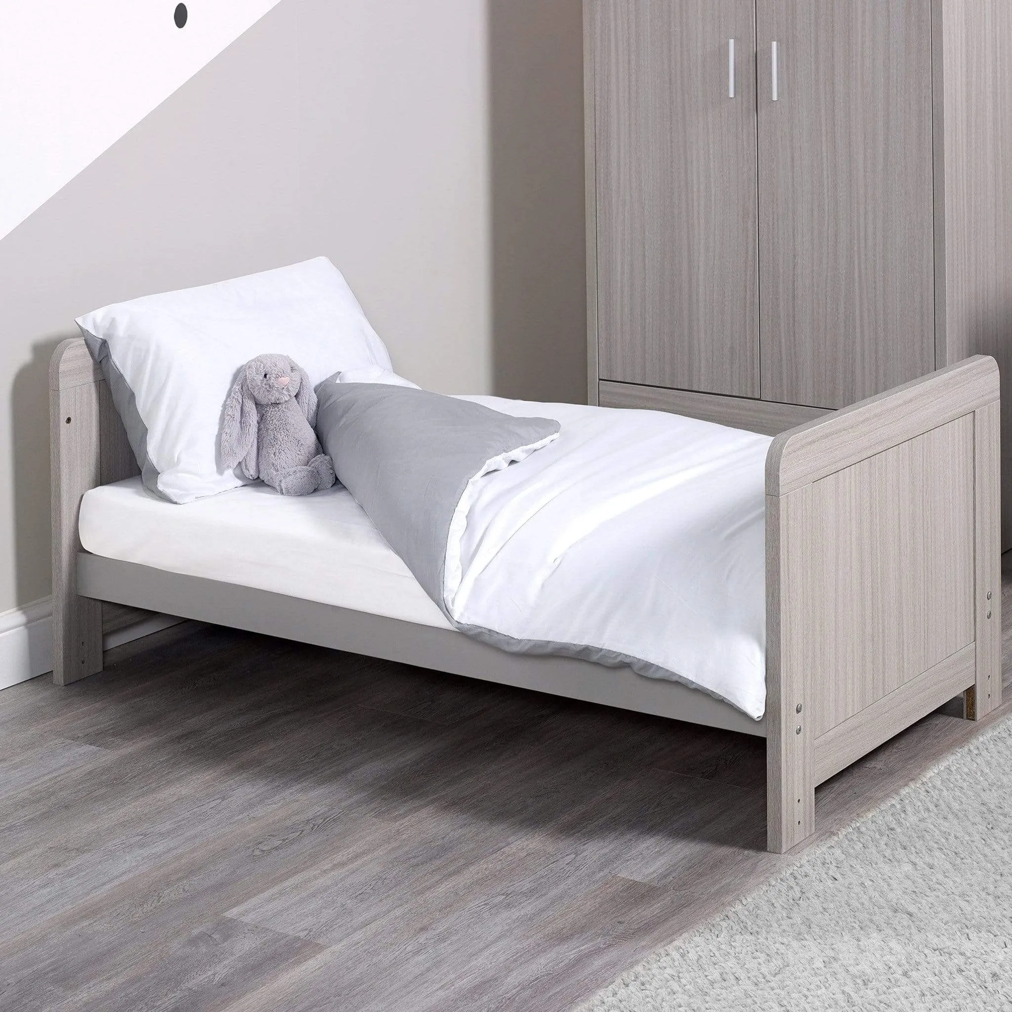 Ickle Bubba Pembrey Cot Bed Ash Grey